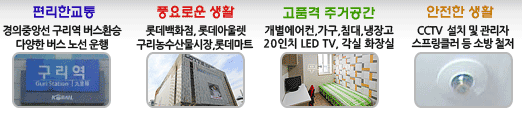 경의중앙선, 구리역 버스환승, 롯데백화점, 롯데마트 등
